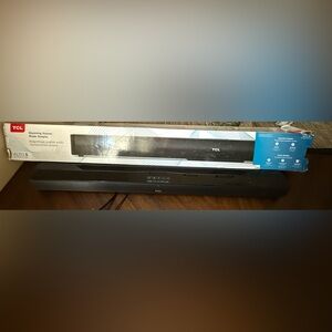 TCL Alto 5 TS5000 2.0 Channel Black Sound Bar WORKING